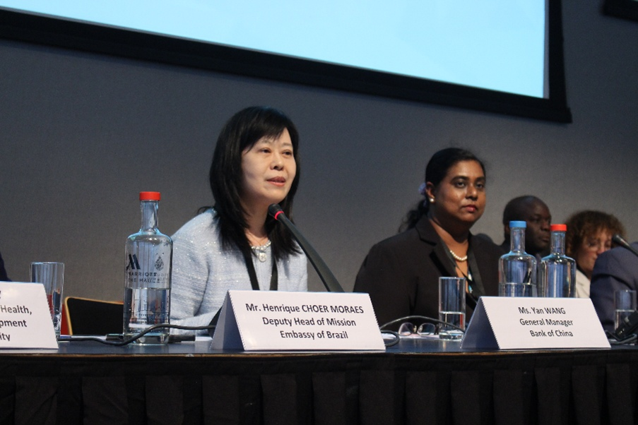 • Mrs. Wang Yan, General Manager, Bank of China (Europe) S.A