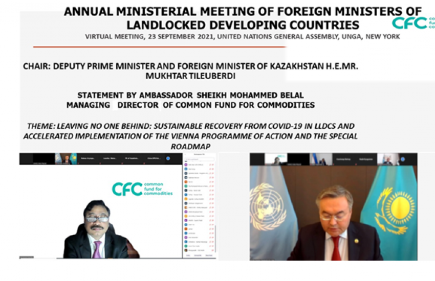 Annual Ministerial Meeting of Foreign Ministers of LLDCs