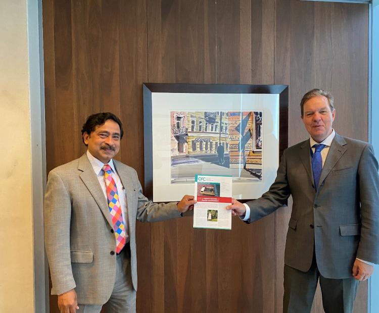 C VisiT TO Ambassador of International Organisations MFA